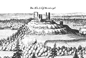 Heimburg Castle by Merian